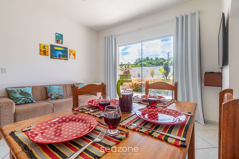 Apartamento com Piscina e Churrasqueira PDL005