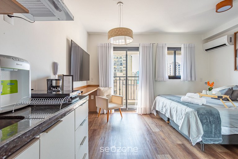 Estudio moderno y céntrico Vila Buarque SP ISC0906