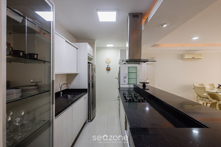 Apto 3Q próx praia e atrações no centro BC PNA0402