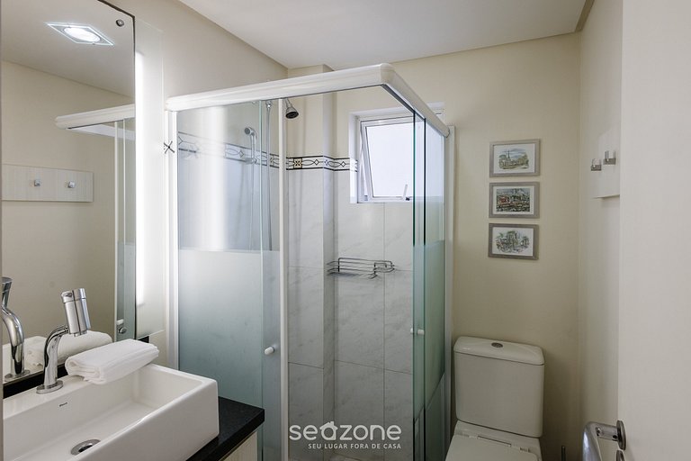 Apto 3Q próx praia e atrações no centro BC PNA0402