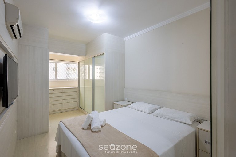 Apto 3Q próx praia e atrações no centro BC PNA0402