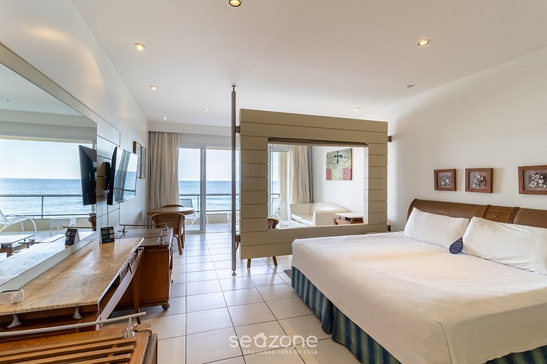 Apartamento em Santinho vista mar em resort STO2206 Seazone