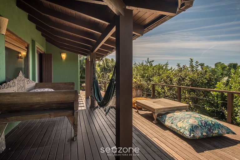 Casa con vista al mar en Garopaba PSV000