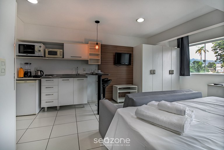 Estúdio Confortável c/ AC em Blumenau - SPT0208