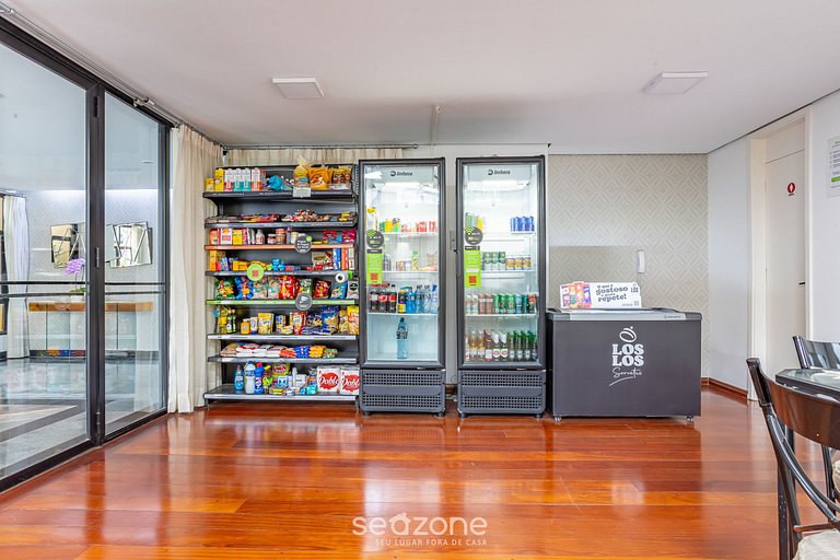 Apto 1Qto c/ piscina 600m do metro Moema/SP NPZ093