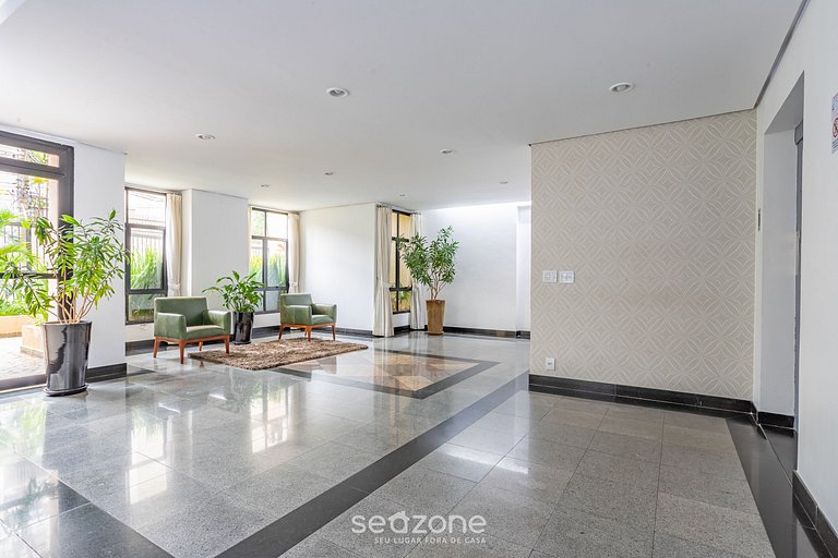 Ap 1 dorm c/piscina a 600m metro Moema/SP NPZ093