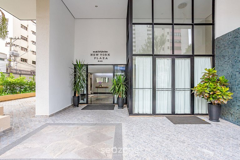 Ap 1 dorm c/piscina a 600m metro Moema/SP NPZ093