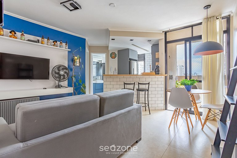 Ap 1 dorm c/piscina a 600m metro Moema/SP NPZ093