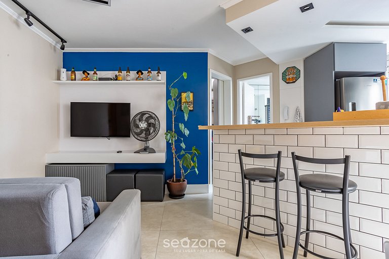 Ap 1 dorm c/piscina a 600m metro Moema/SP NPZ093