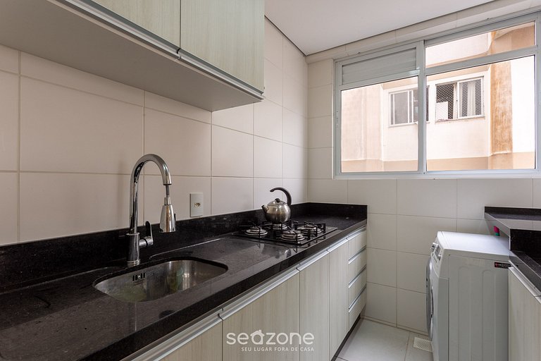 Apto c/churrasq 850m da Praia dos Ingleses VDE101