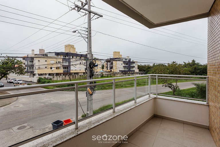 Apto c/churrasq 850m da Praia dos Ingleses VDE101