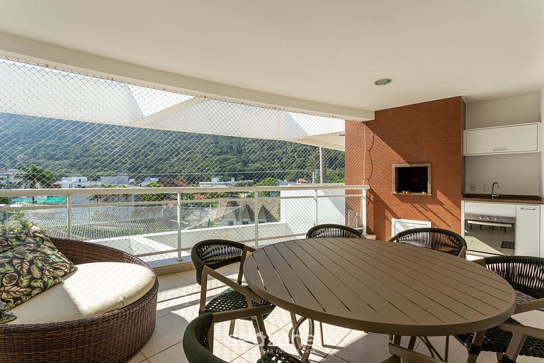 Apto 2 suites cerca de la playa Floripa-SC MHE213