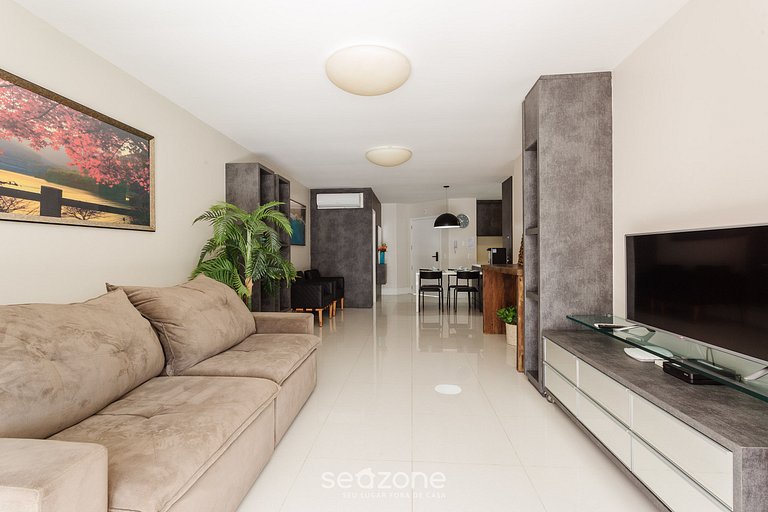 Apto 2 suítes próximo à praia Floripa-SC MHE213