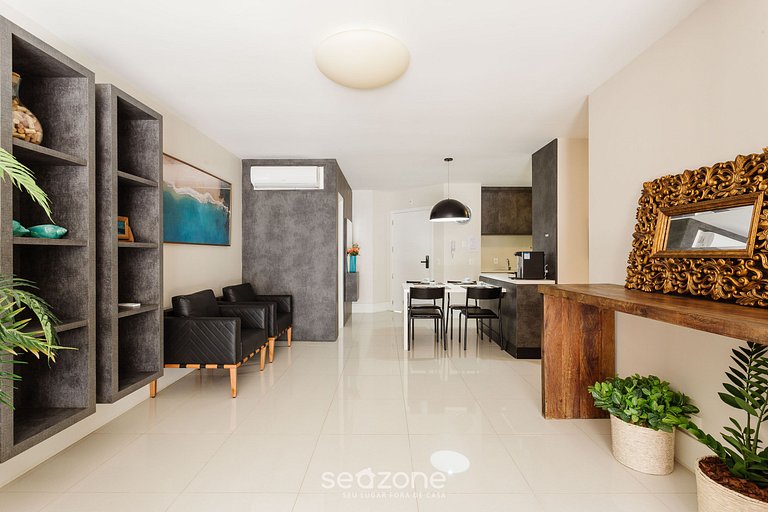 Apto 2 suítes próximo à praia Floripa-SC MHE213