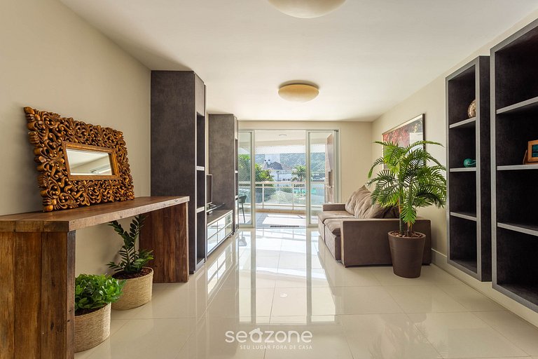 Apto 2 suítes próximo à praia Floripa-SC MHE213