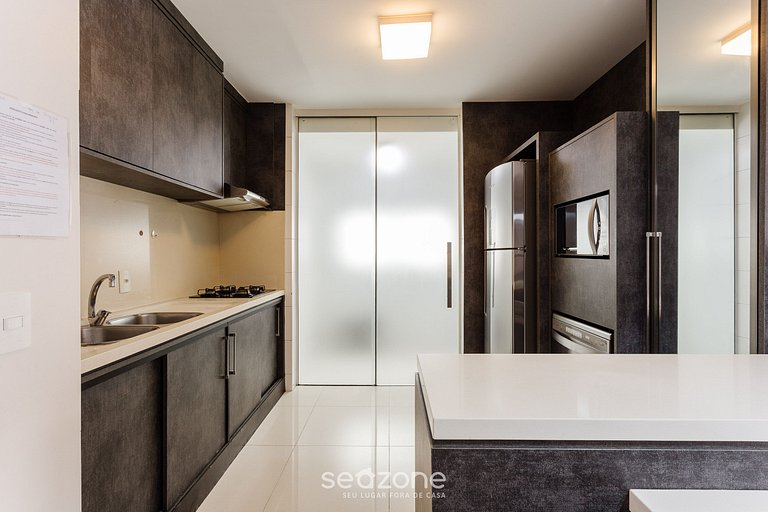 Apto 2 suites cerca de la playa Floripa-SC MHE213