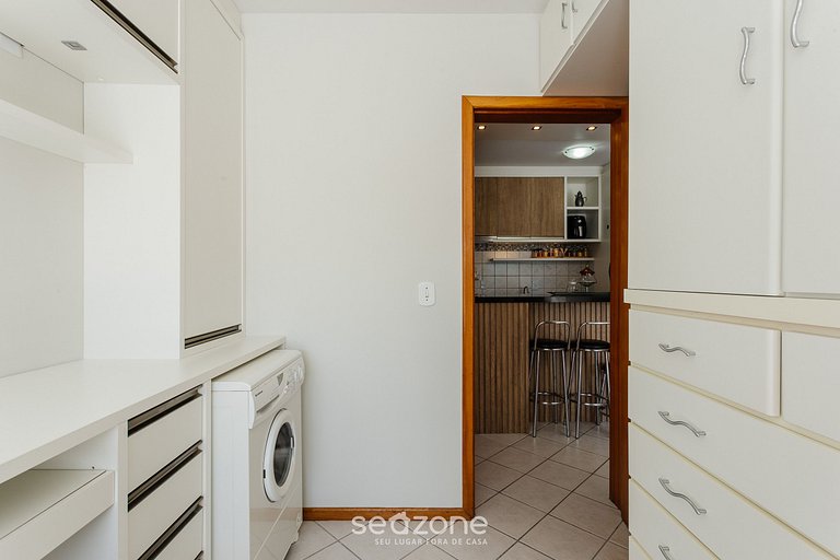 Apto Moderno c/ churasq 80m da Praia CSCG0110