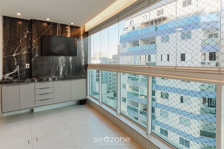 Apto c vista al mar solo 110m de la Playa EVO0801