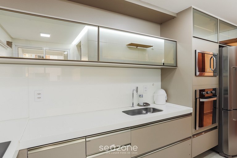 Apto c vista al mar solo 110m de la Playa EVO0801