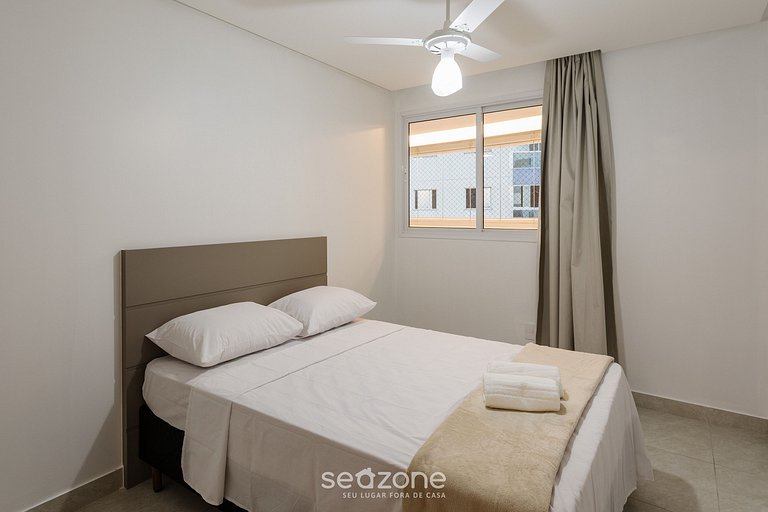 Apto c vista al mar solo 110m de la Playa EVO0801