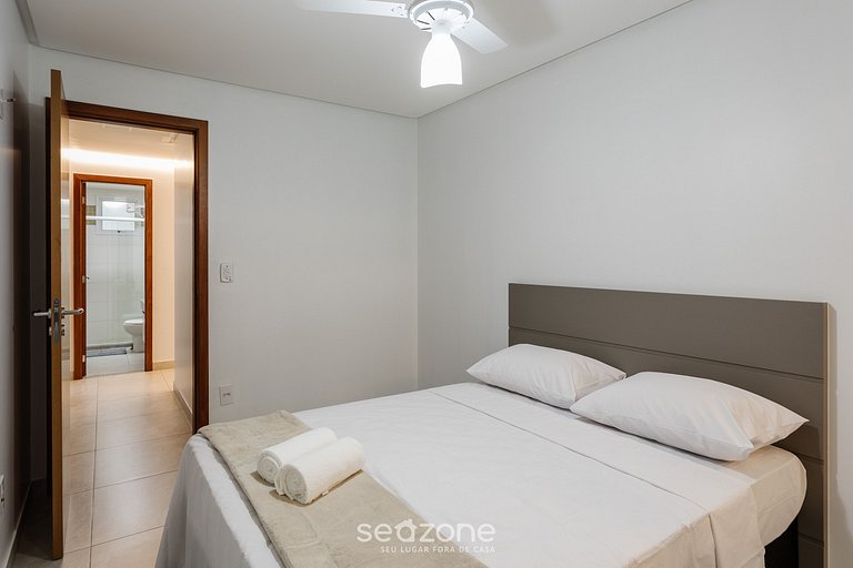 Apto c vista al mar solo 110m de la Playa EVO0801