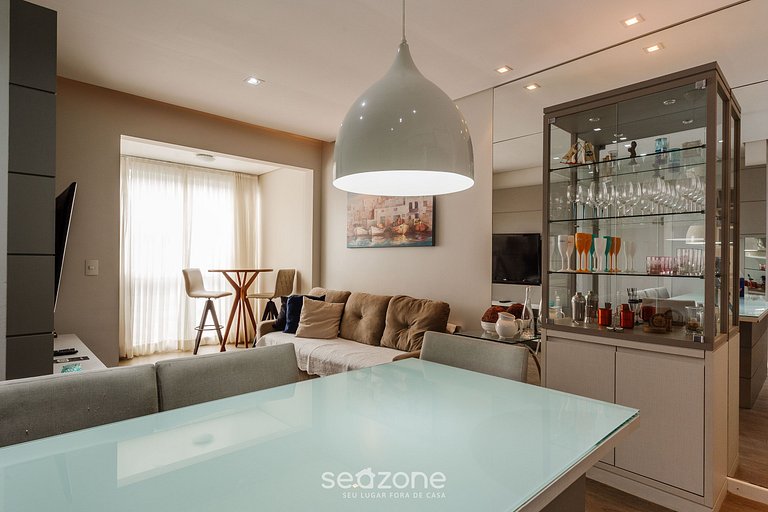 Apto c/ Churrasqueira Próximo da Praia - CEG0202