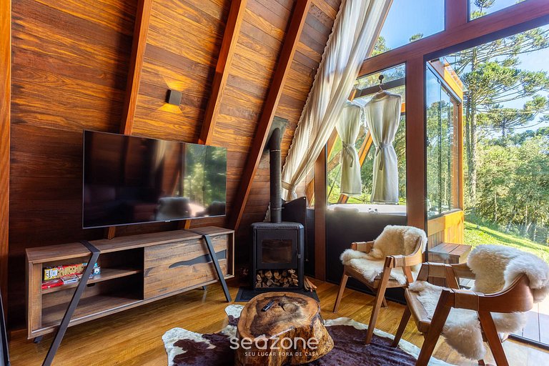 Cabana Aconchegante com Lareira em Urubici RJF001