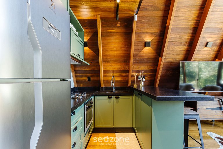 Cabana Aconchegante com Lareira em Urubici RJF001