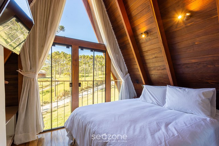 Cabana Aconchegante com Lareira em Urubici RJF001