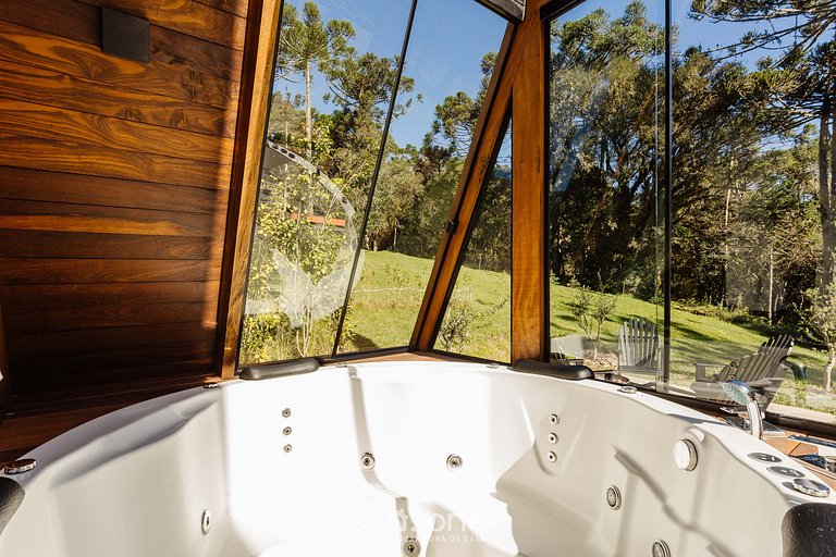 Cabana Aconchegante com Lareira em Urubici RJF001