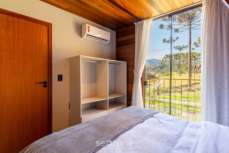 Cabana Aconchegante com Lareira em Urubici RJF001