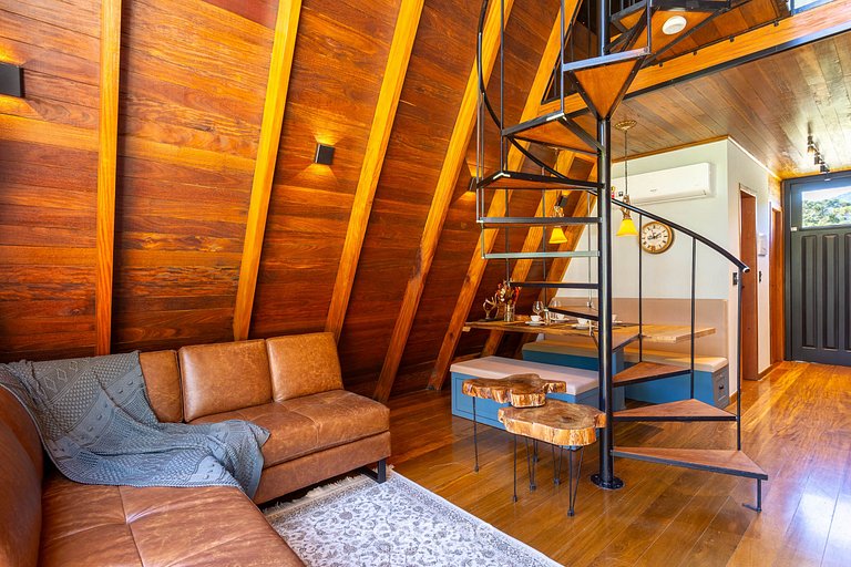 Cabana Aconchegante com Lareira em Urubici RJF002