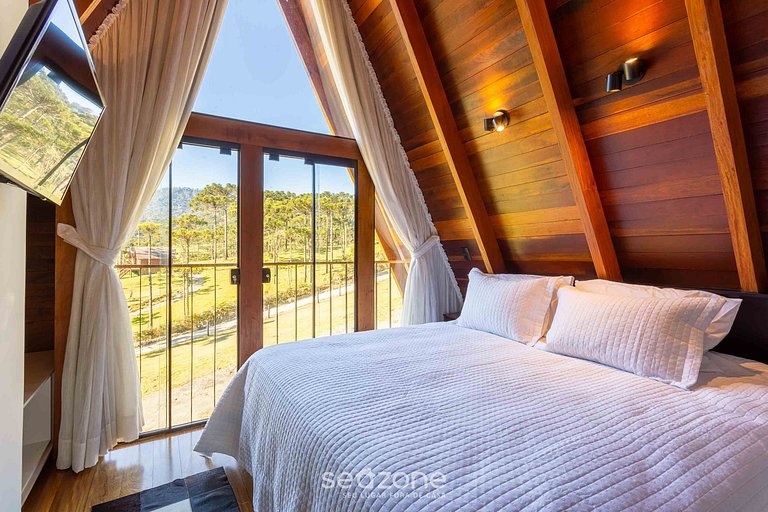 Cabana Aconchegante com Lareira em Urubici RJF002