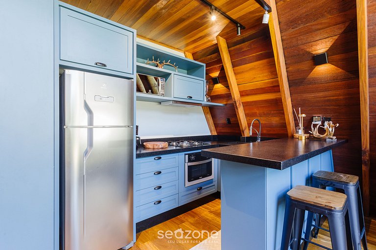 Cabana Aconchegante com Lareira em Urubici RJF002