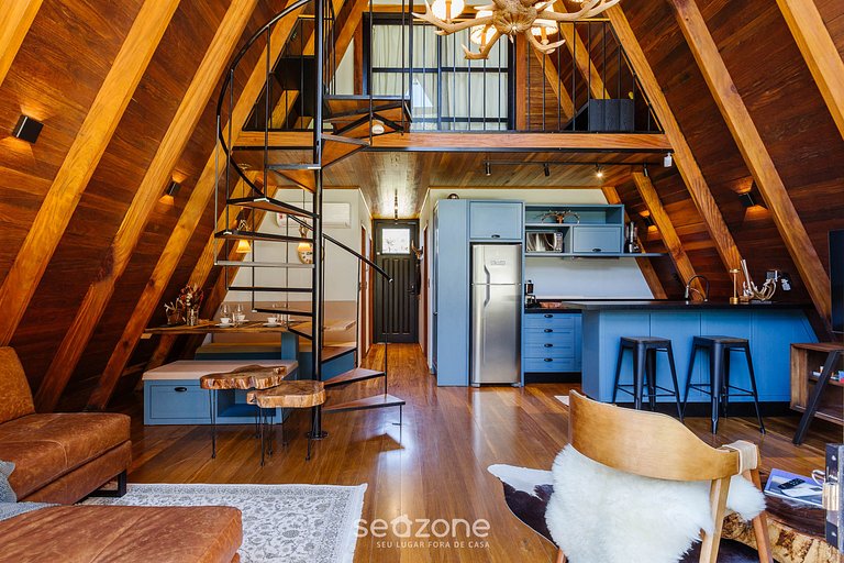 Cabana Aconchegante com Lareira em Urubici RJF002