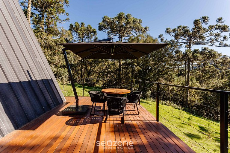 Cabana Aconchegante com Lareira em Urubici RJF002