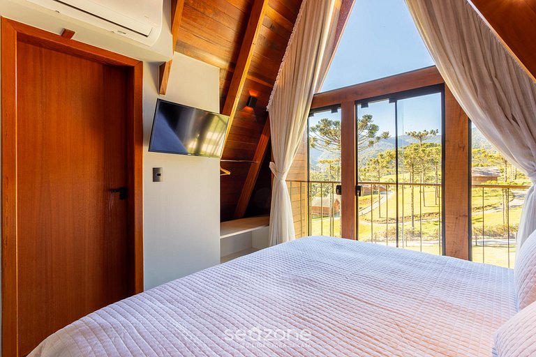 Cabana Aconchegante com Lareira em Urubici RJF002