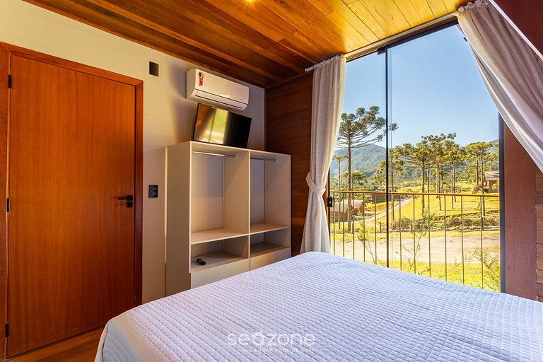 Cabana Aconchegante com Lareira em Urubici RJF002