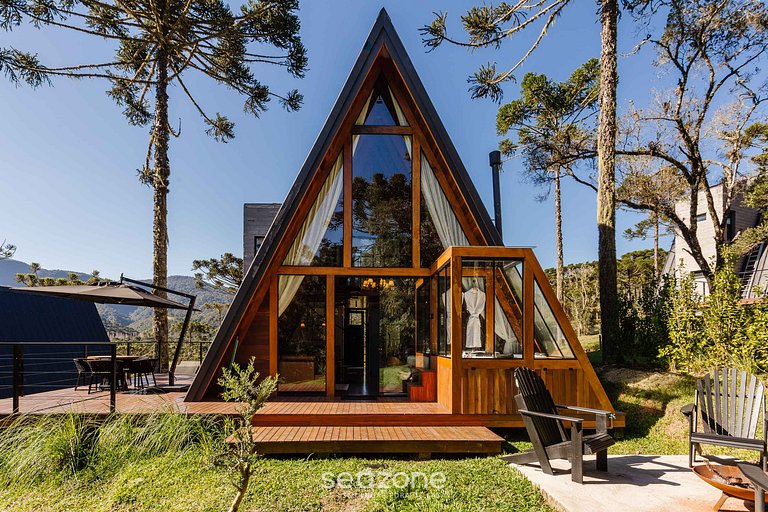 Cabana Aconchegante com Lareira em Urubici RJF002