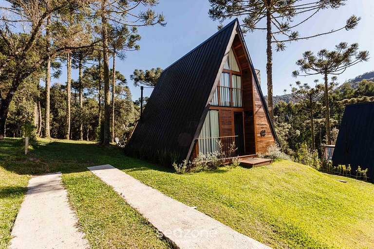 Cabana Aconchegante com Lareira em Urubici RJF002