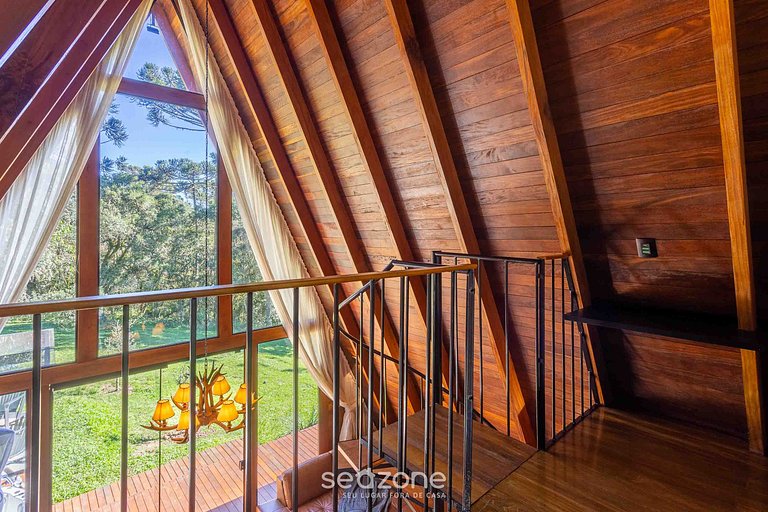 Cabana Aconchegante com Lareira em Urubici RJF002