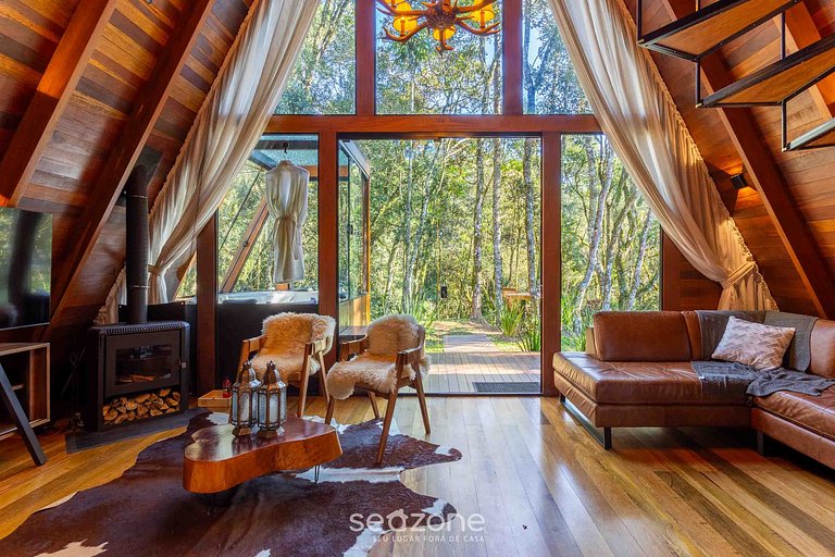 Cabana Aconchegante com Lareira em Urubici RJF006