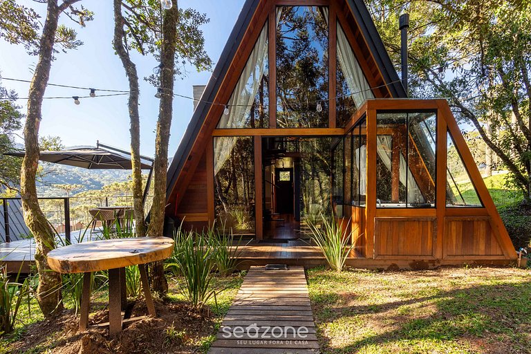 Cabana Aconchegante com Lareira em Urubici RJF006