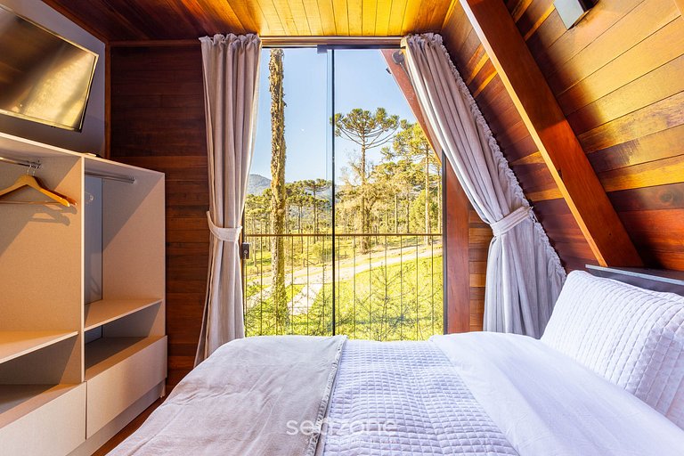 Cabana Aconchegante com Lareira em Urubici RJF006