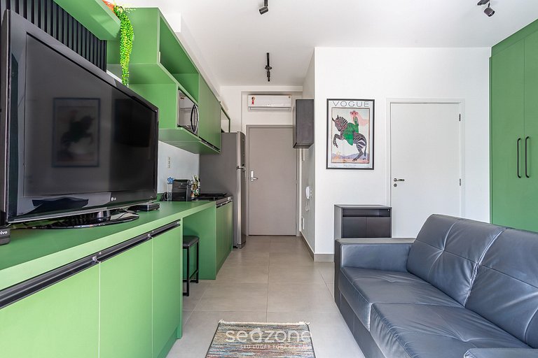 Hermoso studio 270m del metro Oscar Freire COE0406