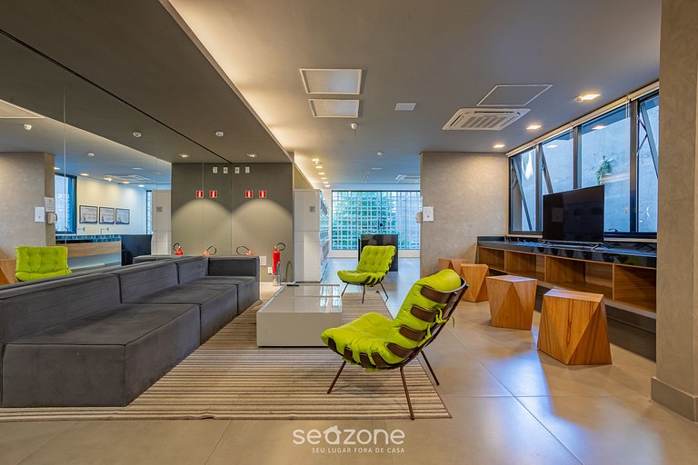 Hermoso studio 270m del metro Oscar Freire COE0406