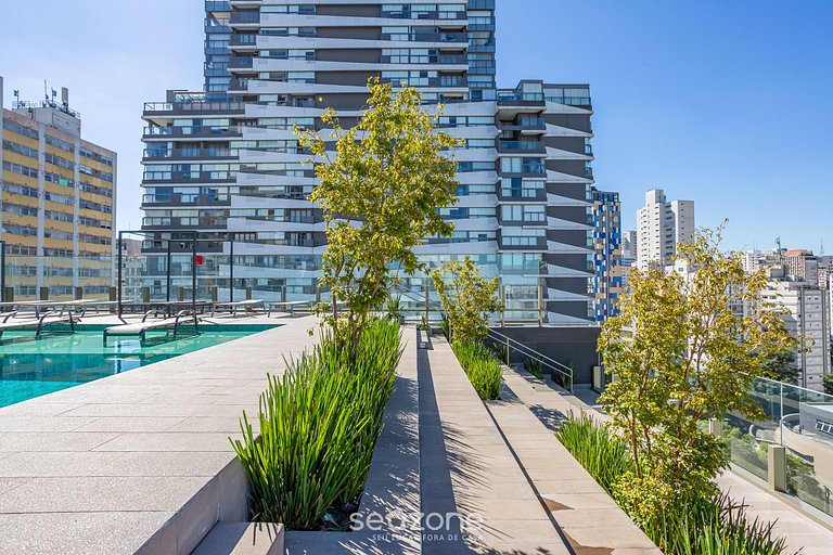 Belo studio 270m do metrô Oscar Freire COE0406