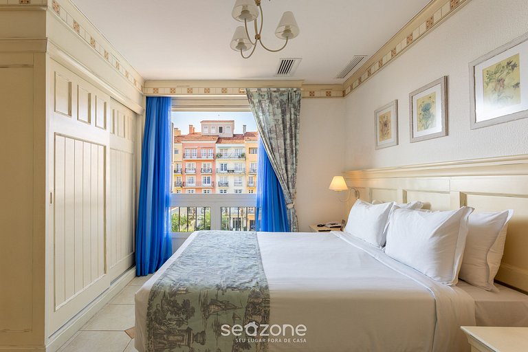 Suíte charmosa em Resort Luxo Jurerê ILC3308