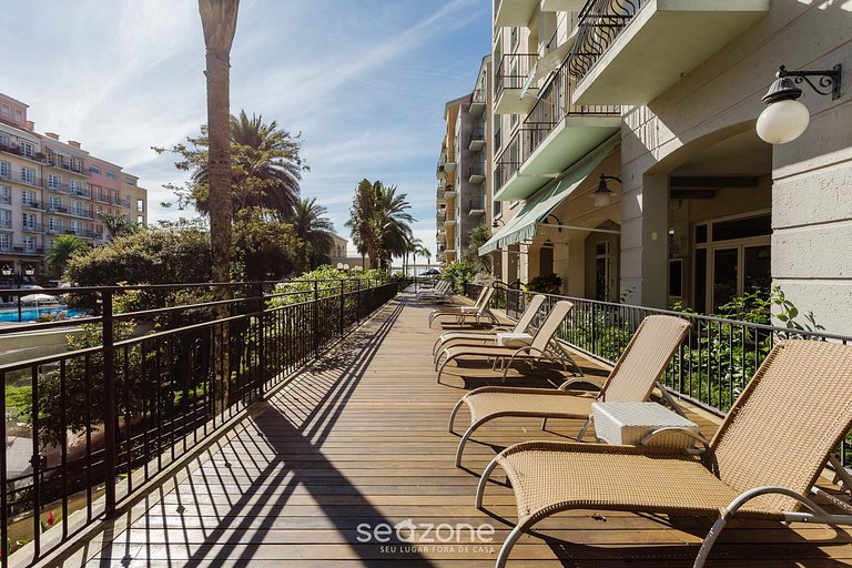 Apto luxo vista open shopping em Resort ILC1209