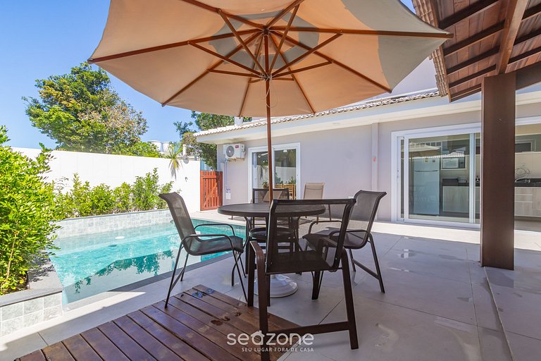 Apartamento com piscina prox da praia MGI024